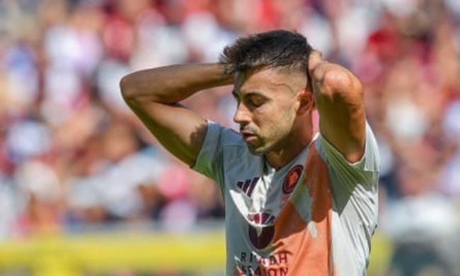 Roma’s Stephan El Shaarawy rues a missed opportunity